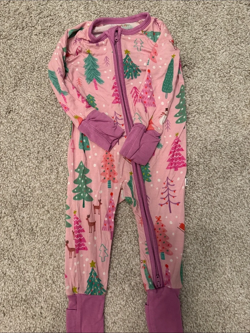 Little Sleepies Christmas pajamas